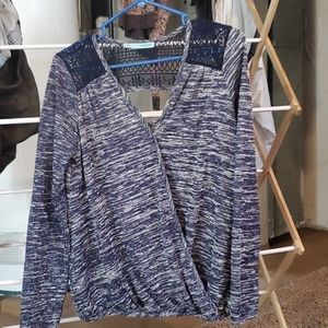 Maurices Blue sweater